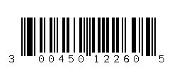 300450122605 Barcode