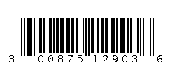 300875129036 Barcode