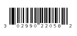 302990220582 Barcode