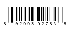 302993927358 Barcode