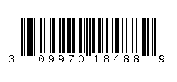 309970184889 Barcode