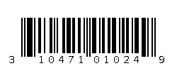 310471010249 Barcode