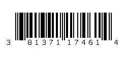381371174614 Barcode
