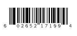 602652171994 Barcode