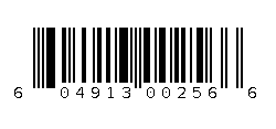 604913002566 Barcode