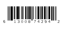 613008742942 Barcode