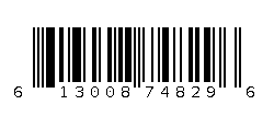 613008748296 Barcode