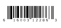 616003122863 Barcode