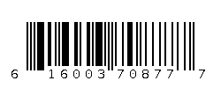 616003708777 Barcode