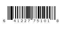 641227751018 Barcode
