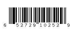 652729102529 Barcode