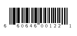 660646001221 Barcode