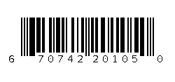 670742201050 Barcode