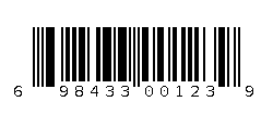 698433001239 Barcode