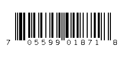 705599018718 Barcode