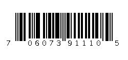 706073911105 Barcode