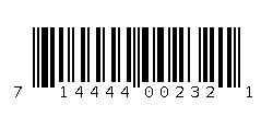 714444002321 Barcode