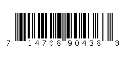 714706904363 Barcode