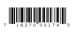 716270001745 Barcode