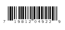 719812049229 Barcode