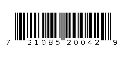 721085200429 Barcode
