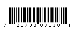 721733001101 Barcode