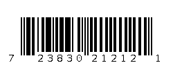 723830212121 Barcode