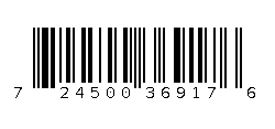 724500369176 Barcode
