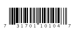 731701101047 Barcode