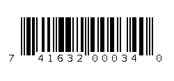 741632000340 Barcode
