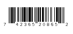 742365208652 Barcode