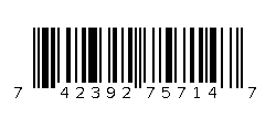 742392757147 Barcode