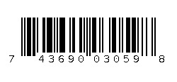 743690030598 Barcode