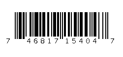 746817154047 Barcode