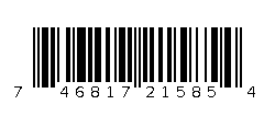 746817215854 Barcode