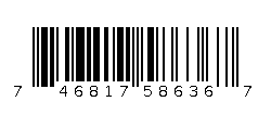 746817586367 Barcode