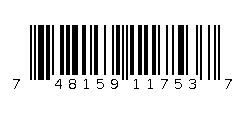 748159117537 Barcode