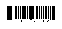748162621021 Barcode