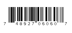 748927060607 Barcode
