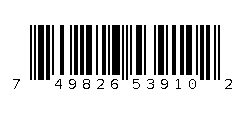 749826539102 Barcode