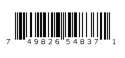 749826548371 Barcode