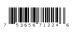 753656712246 Barcode