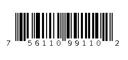 756110991102 Barcode