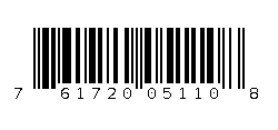 761720051108 Barcode