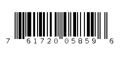761720058596 Barcode