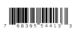 768395544133 Barcode