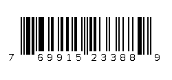 769915233889 Barcode