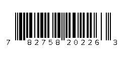 782758202263 Barcode