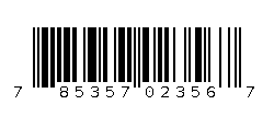 785357023567 Barcode