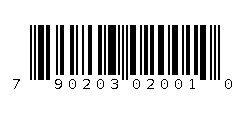 790203020010 Barcode